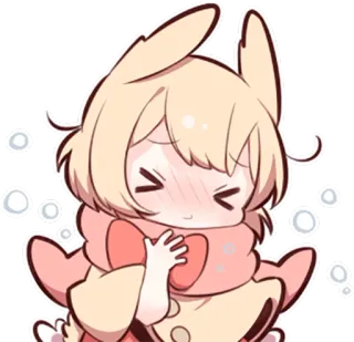 🤧 애니메이션, 귀여운, 카와이, 치비, 만화, 캐릭터 telegram sticker