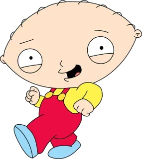 😏 Stewie Griffin Family Guy Dessin animé, Bébé, Série TV, Stewie, Griffin telegram sticker