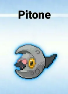 🆘 Pitone bulan, pixel art, kartun, hewan, imut, maskot telegram sticker