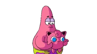๐ Patrick Star Patrick Star, Jigglypuff, cartoon, Spongebob, pokemon telegram sticker