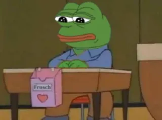 Pepe The Frog - Pack 1 telegram stickers