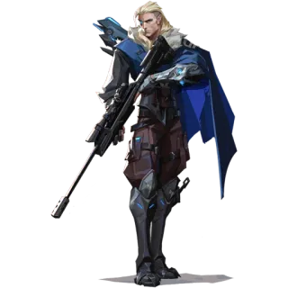 🏹 Sova Valorant снайпер, персонаж, шутер, видеоигра, лук telegram sticker