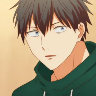 😦 Given anime, manga, given, boy, character, teen telegram sticker