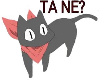 🤷 TA NE? gatto, anime, cartone animato telegram sticker