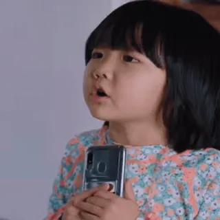 😒 anak, gadis, imut, potret, asia telegram sticker