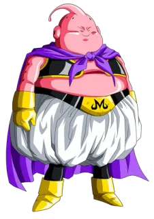 Majin Bu (Dragon Ball Z) by sononicola whatsapp stickers