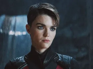 😐 Ruby Rose актриса, знаменитость, человек, портрет, лицо whatsapp sticker