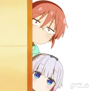 👀 @Y2LSD Anime, Kawaii, Chibi, Lindo, Animación whatsapp sticker