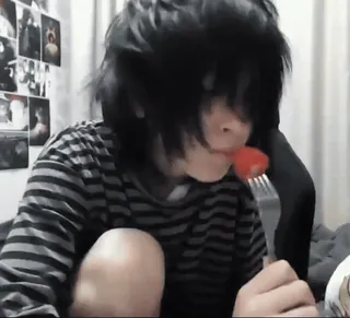 🤩 L Lawliet Death Note telegram sticker