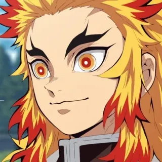 ✨kyoguro rengoku.🔥 :: @fStikBot telegram stickers