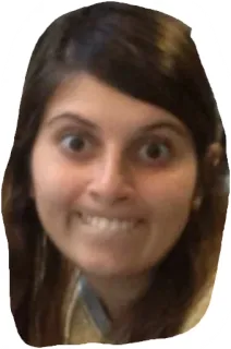 😬 person, frau, gesicht, porträt, sticker telegram sticker