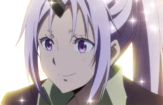 🙂 Rimuru Tempest That Time I Got Reincarnated as a Slime Anime, Slime, Isekai, Mangá, Kawaii, Senhor Demônio telegram sticker
