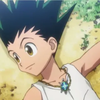 🇯🇵 Gon Freecss Hunter x Hunter anime, hunter x hunter, gon freecss, shonen, cartoon, character telegram sticker