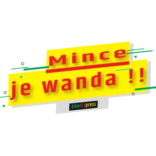 🙆‍♂️ Mince je wanda !! expressão, francês, adesivo, humor, frase telegram sticker