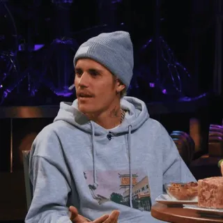 🎐 Justin Bieber Justin Bieber, musician, singer, celebrity, person, male telegram sticker