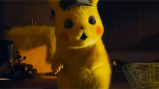😲 Pikachu Detective Pikachu 皮卡丘, 侦探, 宝可梦, 电影 telegram sticker