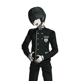 😆 Shuichi Saihara Danganronpa V3: Killing Harmony Аниме, Danganronpa, Шуичи Сайхара, Видеоигра, Персонаж telegram sticker