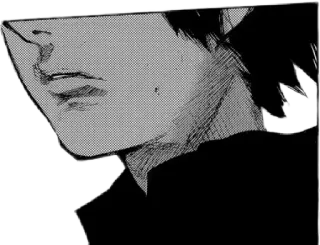 😒 Anime, Manga, Personnage, Visage telegram sticker