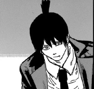 🌟 Aki Hayakawa Chainsaw Man Anime, Manga, Aki Hayakawa, Chainsaw Man, Personaje, Retrato telegram sticker