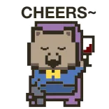 WombatExchange telegram stickers