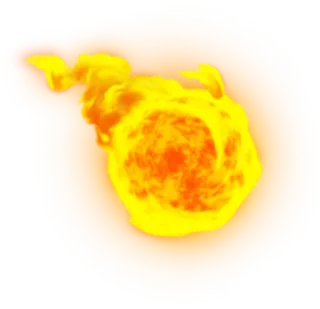 💥 fire, flame, heat, burn, hot telegram sticker