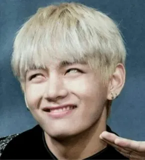 ✨ V kpop, idol, sänger, V, BTS, meme telegram sticker