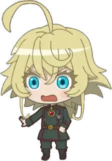 Youjo Shenki whatsapp stickers