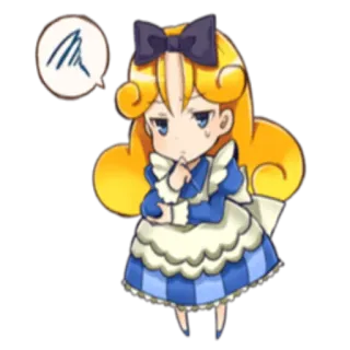 🤔 Alice Alice in Wonderland Alice, Wunderland, Cartoon, Disney, Figur, Mädchen, Süß whatsapp sticker