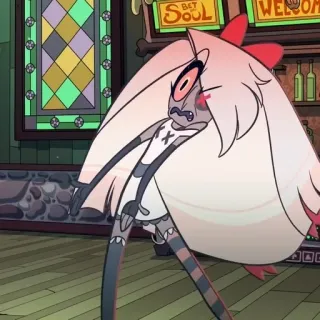 🌟 Charlie Magne Hazbin Hotel 만화, 악마, 호텔, 지옥, 찰리 telegram sticker