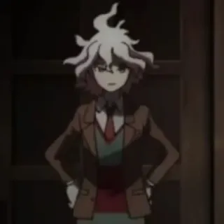 😌 Nagito Komaeda Danganronpa anime, character, danganronpa, nagito komaeda telegram sticker
