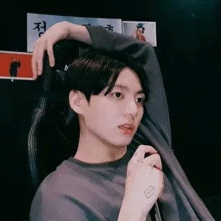 ✨ Jungkook K-pop, piosenkarz, artysta, celebryta, Jungkook, BTS telegram sticker