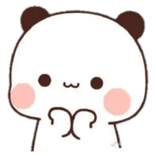 😀 panda, süß, tier, aufkleber, cartoon telegram sticker