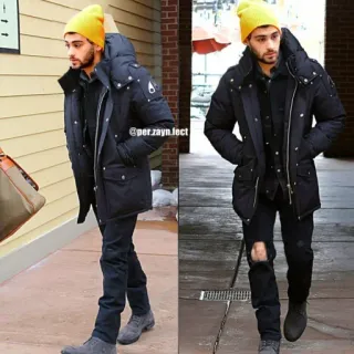 👣 Zayn @per.zayn.ject メンズ, ファッション, ストリート, 冬, ビーニー, ジャケット telegram sticker