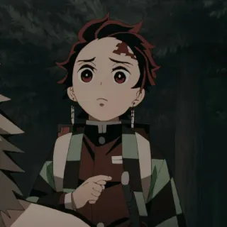 😣 Tanjiro Kamado Demon Slayer Аниме, Клинок, рассекающий демонов, Тандзиро Камадо, Манга, Персонаж telegram sticker