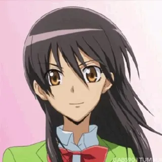🎀 Misaki Ayuzawa Maid Sama! Anime, Maid Sama, Misaki Ayuzawa telegram sticker