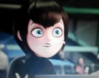 🌸 Mavis Dracula Hotel Transylvania Mavis, Hôtel Transylvanie, dessin animé, vampire, animé, drôle, film telegram sticker