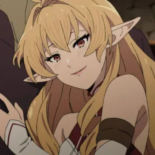 🥰 Anime, Elf, Fantasy, Meisje telegram sticker