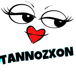 👩 TANNOZXON telegram sticker