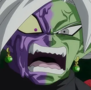🤬 Zamasu Dragon Ball Super Zamasu, Dragon Ball, Anime, Penjahat, Fusi, Marah, Karakter, Dragon Ball Super telegram sticker