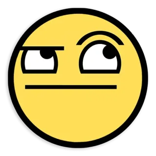 🤨 Meme, Espressione, Faccia, Internet, Umorismo telegram sticker