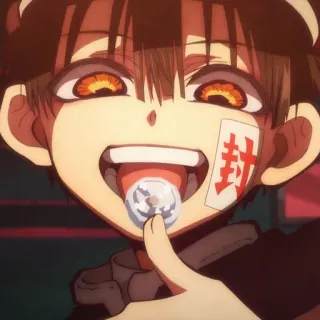 🔪 Hanako-kun Toilet-bound Hanako-kun Anime, Personagem, Hanako, Hanako-kun do Banheiro, Mangá, Animação japonesa telegram sticker