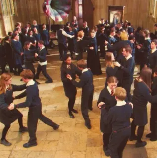 💃 dança, escola, alunos, sala de aula, casais, formal, evento telegram sticker