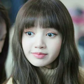 🥺 Lisa mujer, retrato, celebridad, kpop, cantante telegram sticker