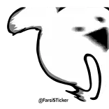 🏃 vệt trắng, trừu tượng, hoạt hình, dễ thương, kawaii, đơn giản telegram sticker