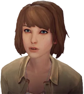 😮 Max Caulfield Life is Strange Max Caulfield, Life is Strange, Video game, Karakter, Potret whatsapp sticker