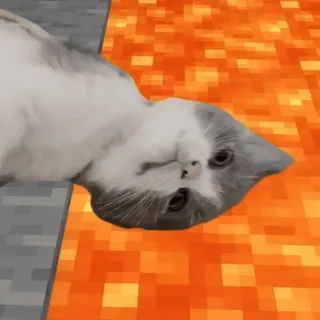 🔥 Minecraft <cat>:? ? ? whatsapp sticker
