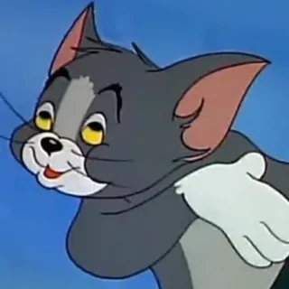 🤜 Tom Tom and Jerry Desenho animado, Gato, Personagem, Engraçado, Animado telegram sticker