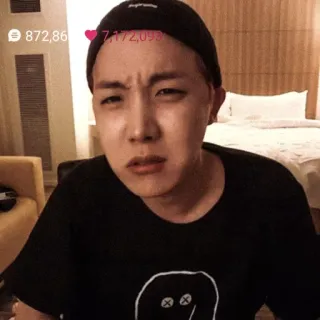 ⭐️ J-Hope 韩流, 偶像, 歌手, 名人, 音乐 telegram sticker