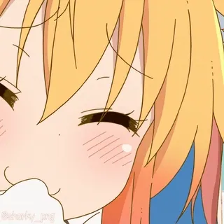 😂 Tohru Miss Kobayashi's Dragon Maid telegram sticker