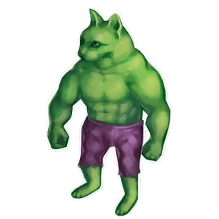 Мяурвел (MARVEL) telegram stickers